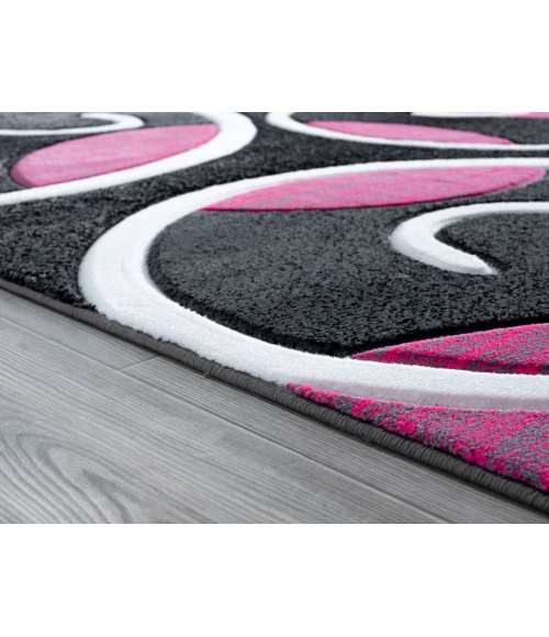 United Weavers Bristol Pink 2050-10386 7 ft. 10 in. Round Round Rug