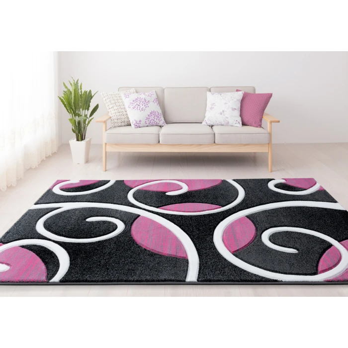 United Weavers Bristol Pink 2050-10386 1 ft. 10 in. X 2 ft. 8 in. Rectangle Rug