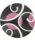 United Weavers Bristol Pink 2050-10386 7 ft. 10 in. Round Round Rug