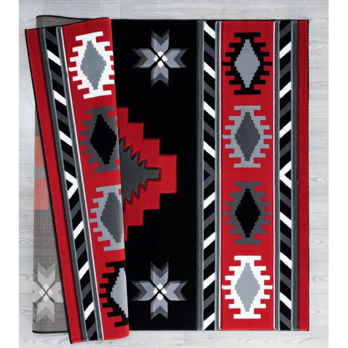 United Weavers Bristol Red 2050-10430 2 ft. 7 in. X 7 ft. 4 in. Rectangle Rug