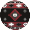 United Weavers Bristol Red 2050-10430 7 ft. 10 in. Round Round Rug