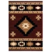 United Weavers Bristol Burgundy 2050-10434 7 ft. 10 in. X 10 ft. 6 in. Rectangle Rug