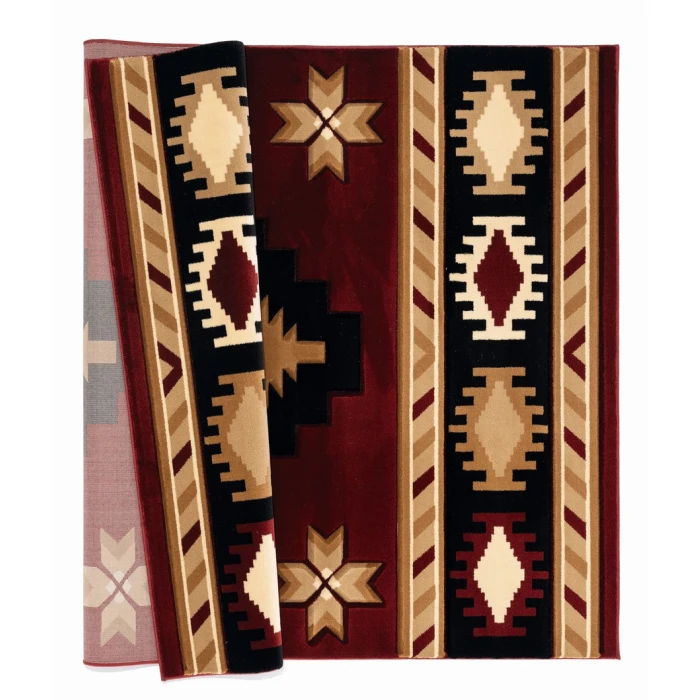 United Weavers Bristol Burgundy 2050-10434 7 ft. 10 in. X 10 ft. 6 in. Rectangle Rug