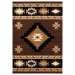 United Weavers Bristol Brown 2050-10450 7 ft. 10 in. X 10 ft. 6 in. Rectangle Rug