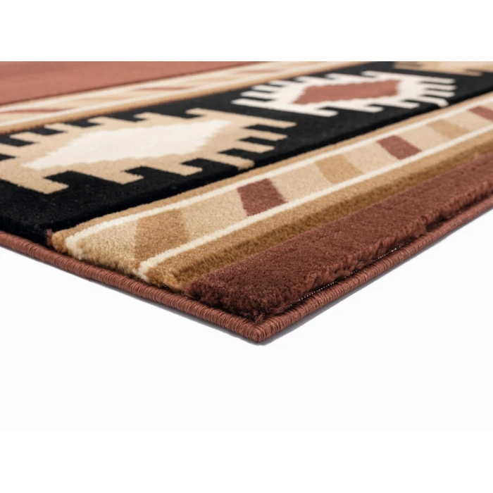 United Weavers Bristol Brown 2050-10450 7 ft. 10 in. Round Round Rug
