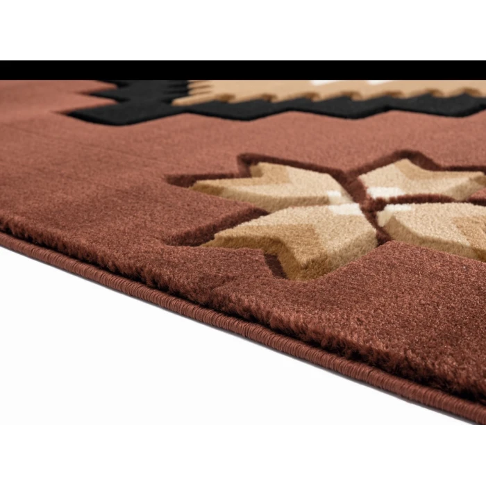 United Weavers Bristol Brown 2050-10450 7 ft. 10 in. Round Round Rug