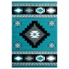 United Weavers Bristol Turquoise 2050-10469 2 ft. 7 in. X 7 ft. 4 in. Rectangle Rug