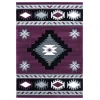 United Weavers Bristol Plum 2050-10482 2 ft. 7 in. X 7 ft. 4 in. Rectangle Rug