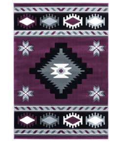 United Weavers Bristol Plum 2050-10482 2 ft. 7 in. X 7 ft. 4 in. Rectangle Rug