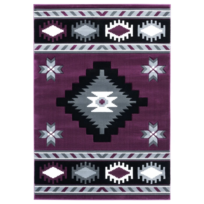 United Weavers Bristol Plum 2050-10482 2 ft. 7 in. X 4 ft. 2 in. Rectangle Rug