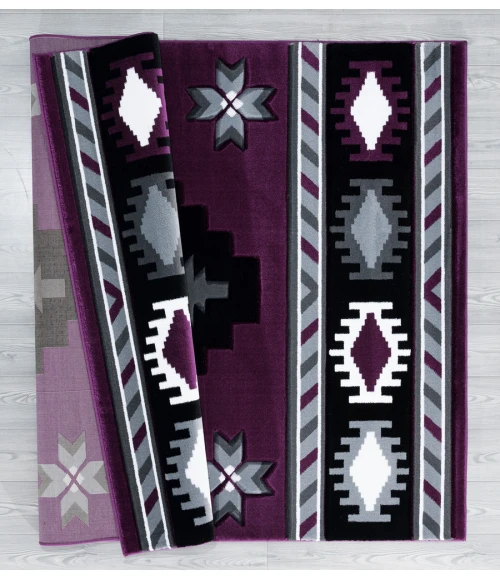 United Weavers Bristol Plum 2050-10482 7 ft. 10 in. Round Round Rug