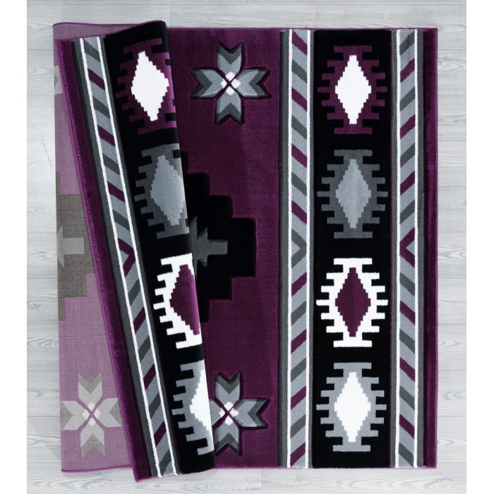 United Weavers Bristol Plum 2050-10482 2 ft. 7 in. X 4 ft. 2 in. Rectangle Rug