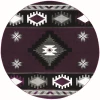 United Weavers Bristol Plum 2050-10482 7 ft. 10 in. Round Round Rug