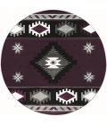 United Weavers Bristol Plum 2050-10482 7 ft. 10 in. Round Round Rug