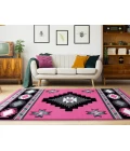 United Weavers Bristol Pink 2050-10486 2 ft. 7 in. X 7 ft. 4 in. Rectangle Rug