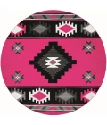 United Weavers Bristol Pink 2050-10486 7 ft. 10 in. Round Round Rug