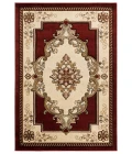 United Weavers Bristol Burgundy 2050-10534 1 ft. 10 in. X 2 ft. 8 in. Rectangle Rug