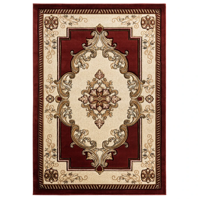 United Weavers Bristol Burgundy 2050-10534 7 ft. 10 in. X 10 ft. 6 in. Rectangle Rug