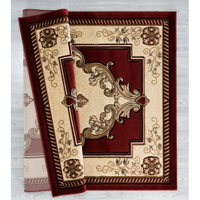United Weavers Bristol Burgundy 2050-10534 7 ft. 10 in. X 10 ft. 6 in. Rectangle Rug