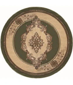United Weavers Bristol Green 2050-10545 7 ft. 10 in. Round Round Rug