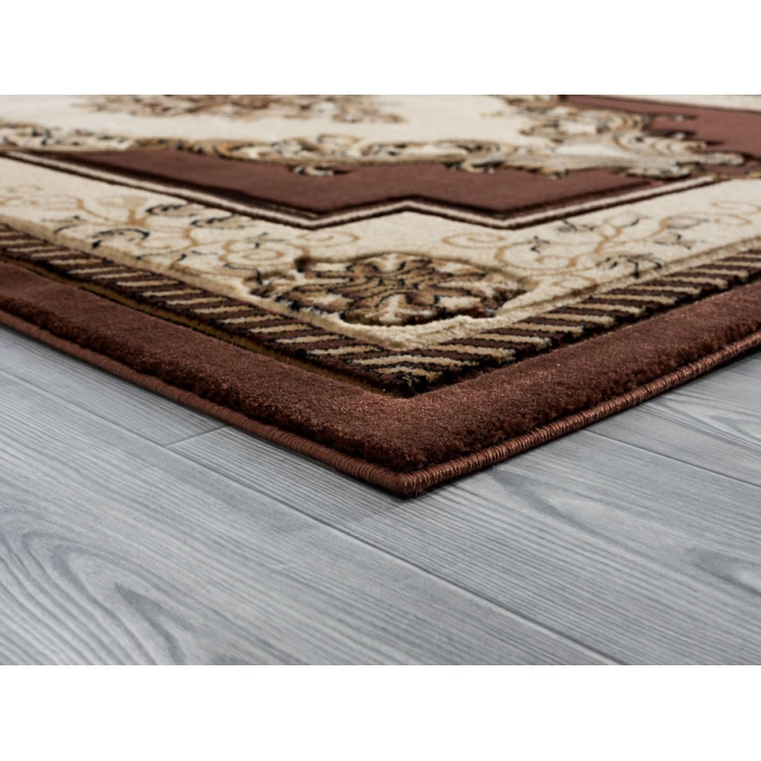United Weavers Bristol Chocolate 2050-10551 7 ft. 10 in. Round Round Rug