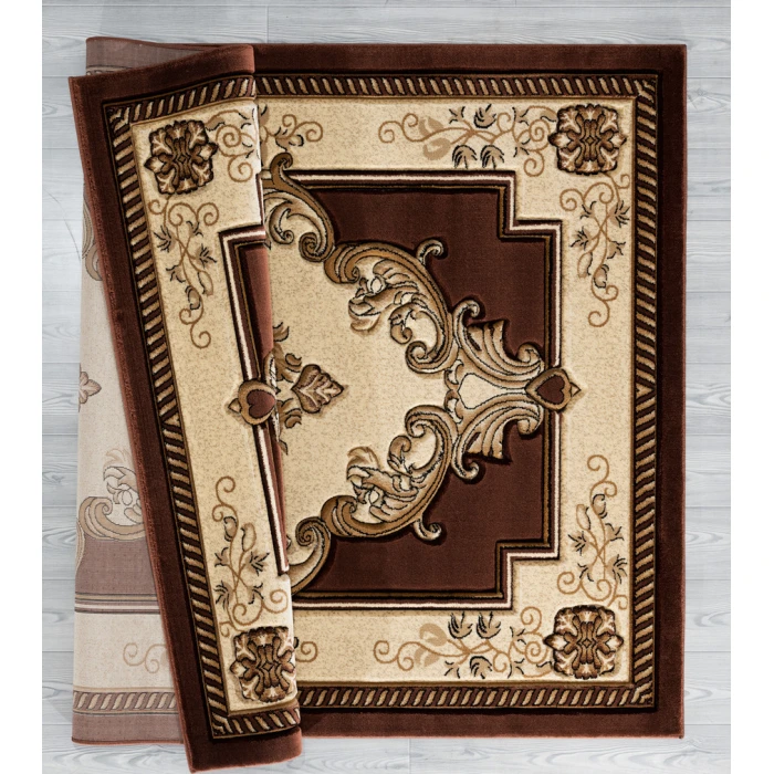 United Weavers Bristol Chocolate 2050-10551 7 ft. 10 in. Round Round Rug