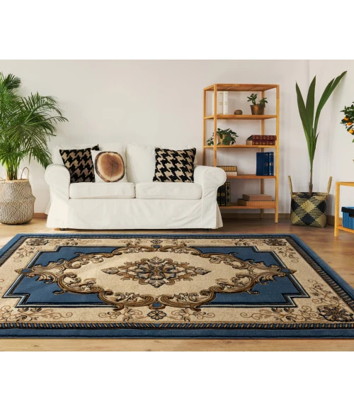 United Weavers Bristol Blue 2050-10560 1 ft. 10 in. X 2 ft. 8 in. Rectangle Rug