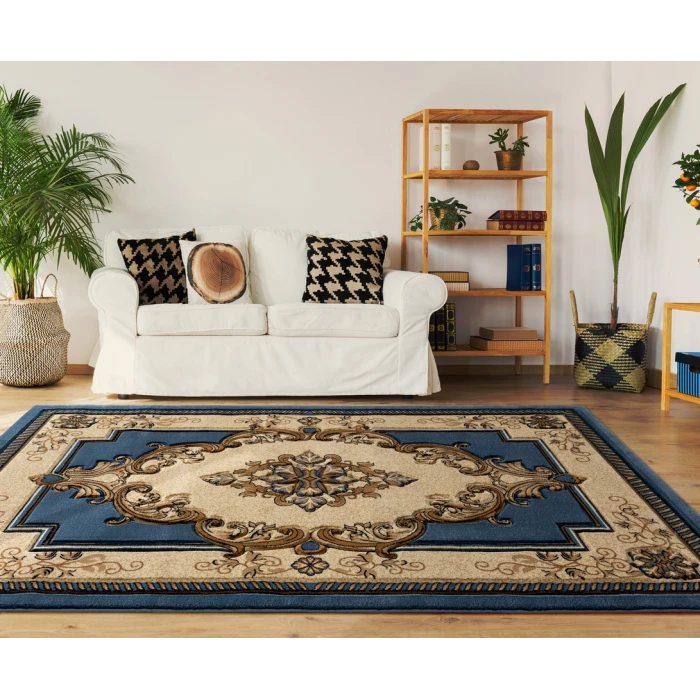 United Weavers Bristol Blue 2050-10560 2 ft. 7 in. X 7 ft. 4 in. Rectangle Rug
