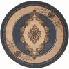 United Weavers Bristol Blue 2050-10560 7 ft. 10 in. Round Round Rug