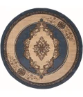 United Weavers Bristol Blue 2050-10560 7 ft. 10 in. Round Round Rug