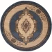 United Weavers Bristol Blue 2050-10560 7 ft. 10 in. Round Round Rug