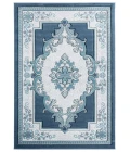 United Weavers Bristol Aqua 2050-10563 2 ft. 7 in. X 4 ft. 2 in. Rectangle Rug