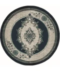 United Weavers Bristol Aqua 2050-10563 7 ft. 10 in. Round Round Rug