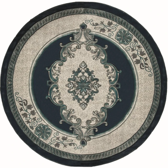 United Weavers Bristol Aqua 2050-10563 7 ft. 10 in. Round Round Rug
