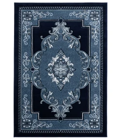 United Weavers Bristol Navy 2050-10564 2 ft. 7 in. X 7 ft. 4 in. Rectangle Rug