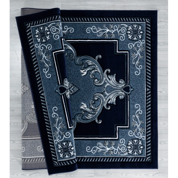 United Weavers Bristol Navy 2050-10564 2 ft. 7 in. X 7 ft. 4 in. Rectangle Rug