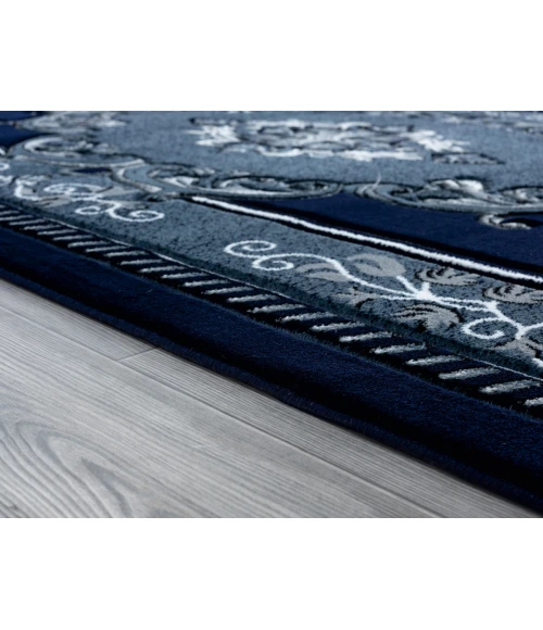 United Weavers Bristol Navy 2050-10564 7 ft. 10 in. X 10 ft. 6 in. Rectangle Rug