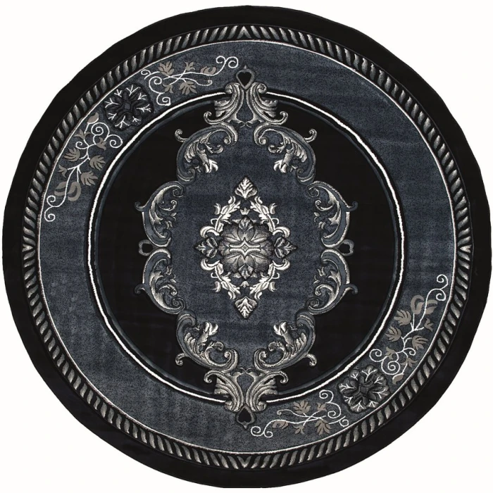 United Weavers Bristol Navy 2050-10564 7 ft. 10 in. Round Round Rug