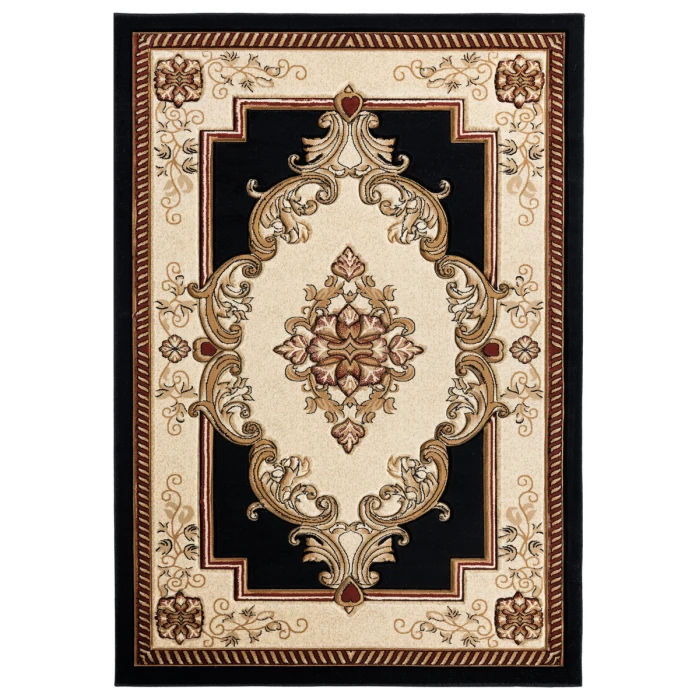 United Weavers Bristol Black 2050-10570 7 ft. 10 in. X 10 ft. 6 in. Rectangle Rug