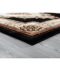 United Weavers Bristol Black 2050-10570 2 ft. 7 in. X 7 ft. 4 in. Rectangle Rug