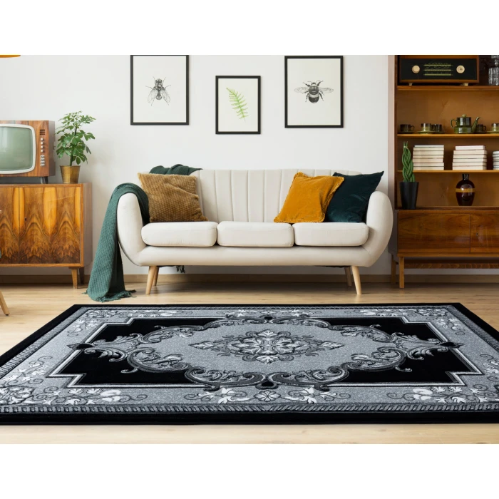 United Weavers Bristol Silver 2050-10571 2 ft. 7 in. X 7 ft. 4 in. Rectangle Rug