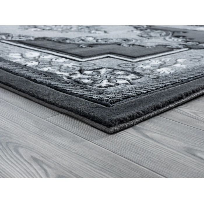 United Weavers Bristol Grey 2050-10572 7 ft. 10 in. Round Round Rug