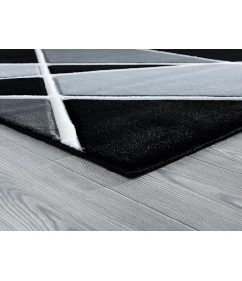 United Weavers Bristol Grey 2050-10872 5 ft. 3 in. X 7 ft. 6 in. Rectangle Rug