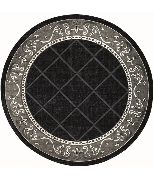 United Weavers Bristol Navy 2050-10964 7 ft. 10 in. Round Round Rug