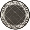United Weavers Bristol Grey 2050-10972 7 ft. 10 in. Round Round Rug