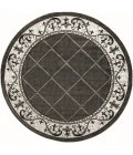 United Weavers Bristol Grey 2050-10972 7 ft. 10 in. Round Round Rug