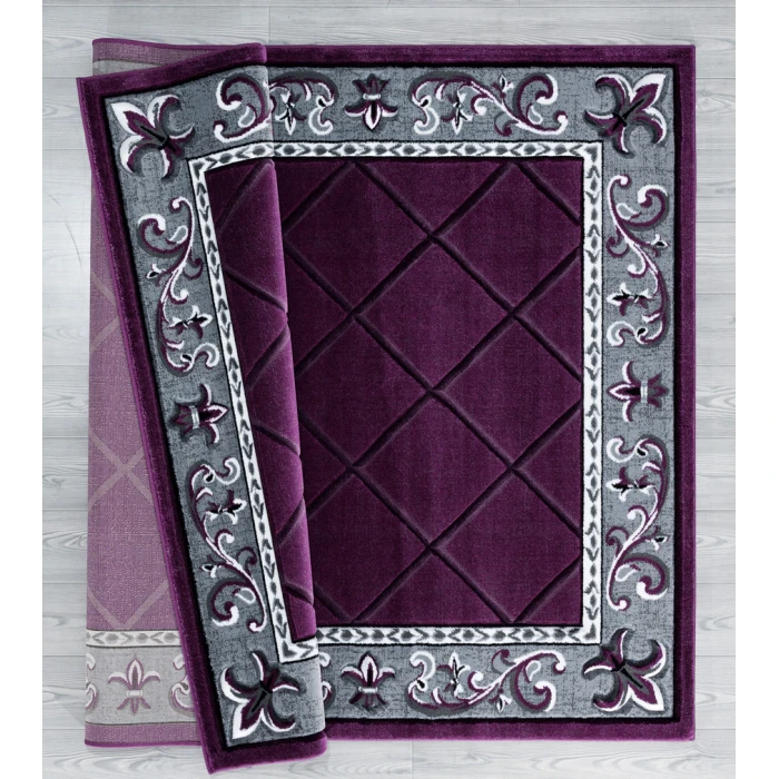 United Weavers Bristol Plum 2050-10982 7 ft. 10 in. Round Round Rug