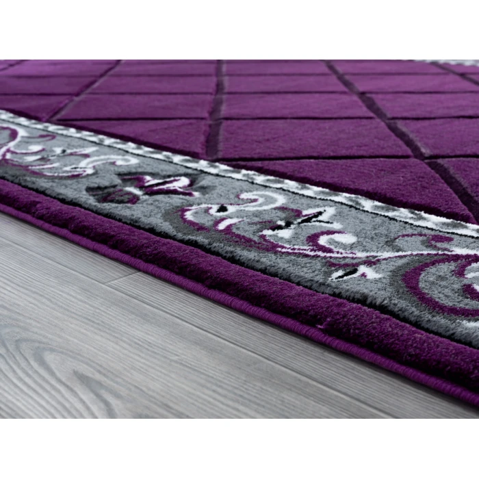 United Weavers Bristol Plum 2050-10982 7 ft. 10 in. Round Round Rug