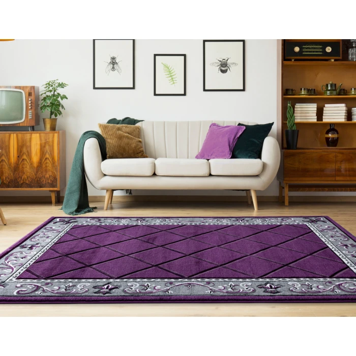 United Weavers Bristol Plum 2050-10982 7 ft. 10 in. Round Round Rug