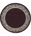 United Weavers Bristol Plum 2050-10982 7 ft. 10 in. Round Round Rug